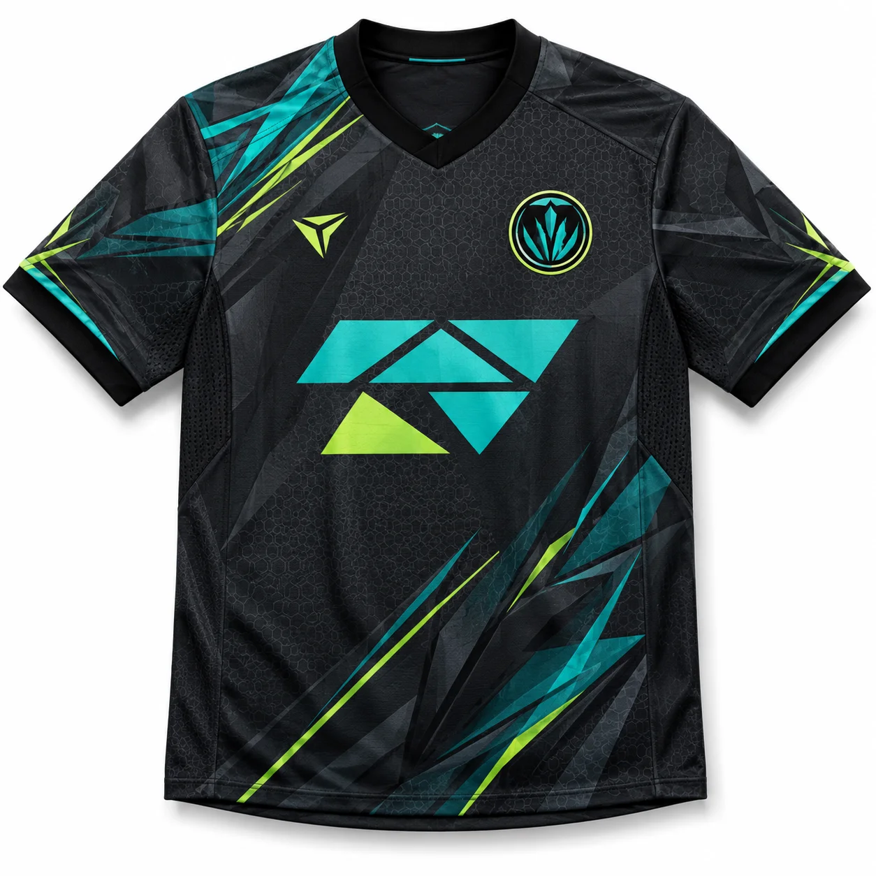 ChatGPT Image 2026年6月4日 22_12_16 (1) Neon Teal Velocity Jersey - Image 1